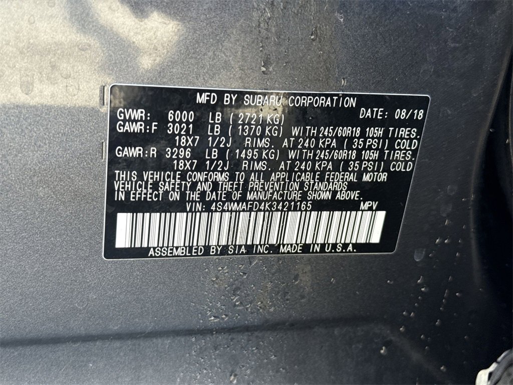 Used 2019 Subaru Ascent Premium w/ Popular Package #4 image 15