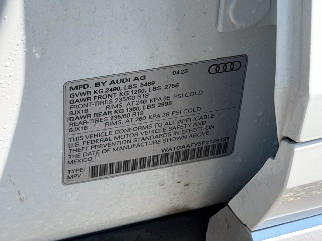 Used 2023 Audi Q5 2.0T Premium w/ Convenience Package AWD/4WD image 29