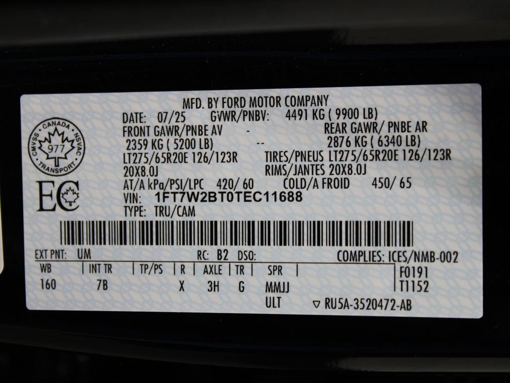Used 2026 Ford F250 Platinum w/ FX4 Off-Road Package AWD/4WD image 84