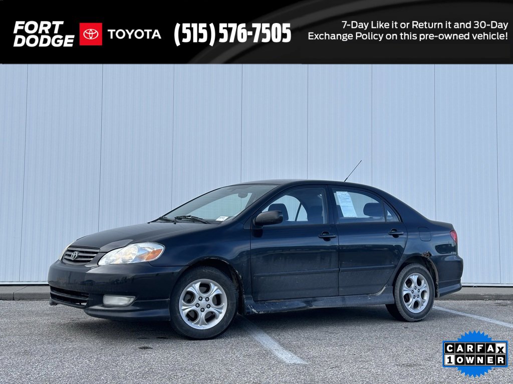 Used 2003 Toyota Corolla S