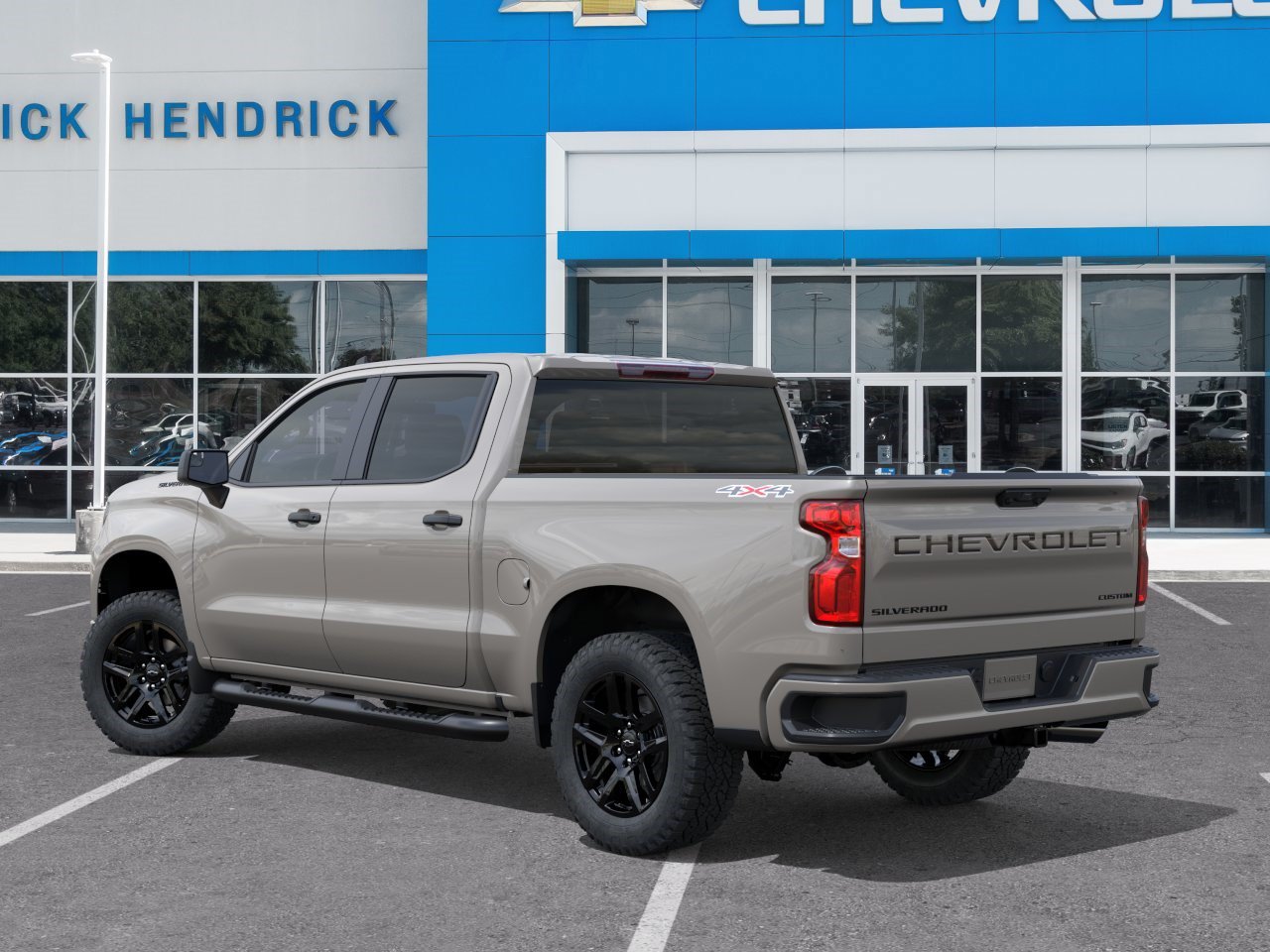 New 2026 Chevrolet Silverado 1500 Custom w/ Turbomax Blackout Package AWD/4WD image 5