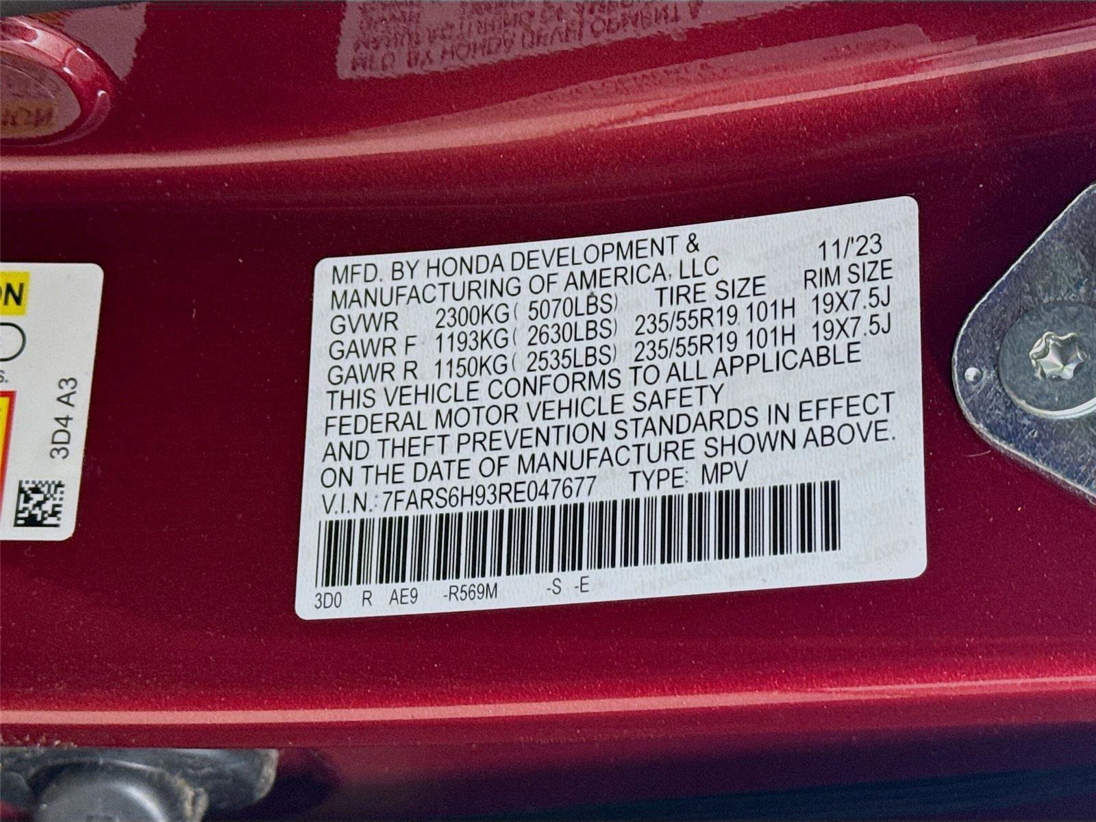 Certified 2024 Honda CR-V Sport Touring image 24