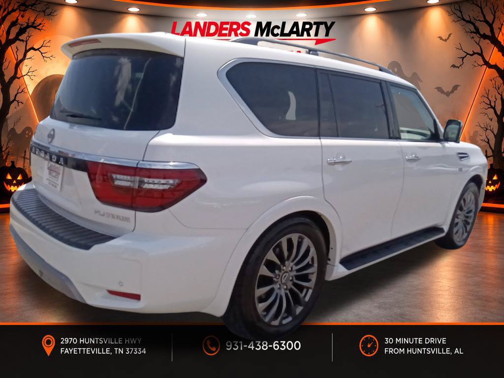 Used 2022 Nissan Armada Platinum w/ Captain's Chairs Package RWD image 3