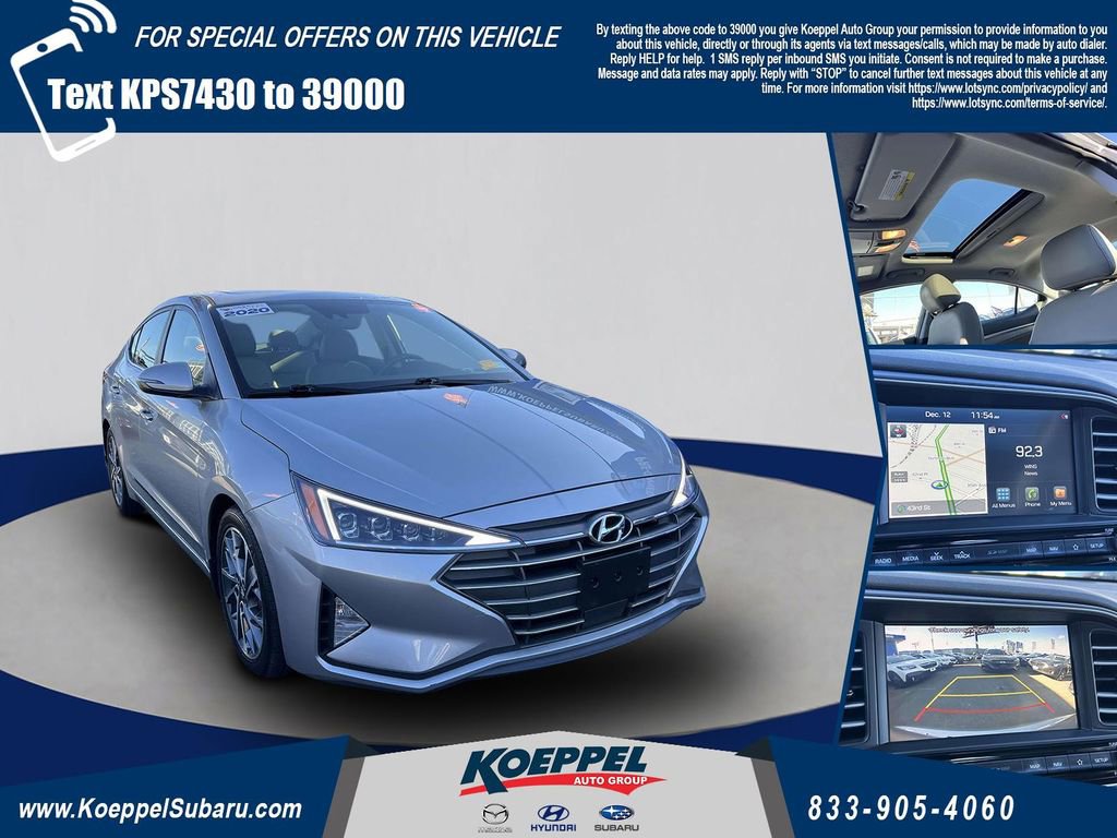 Used 2020 Hyundai Elantra Limited w/ Ultimate Package 03