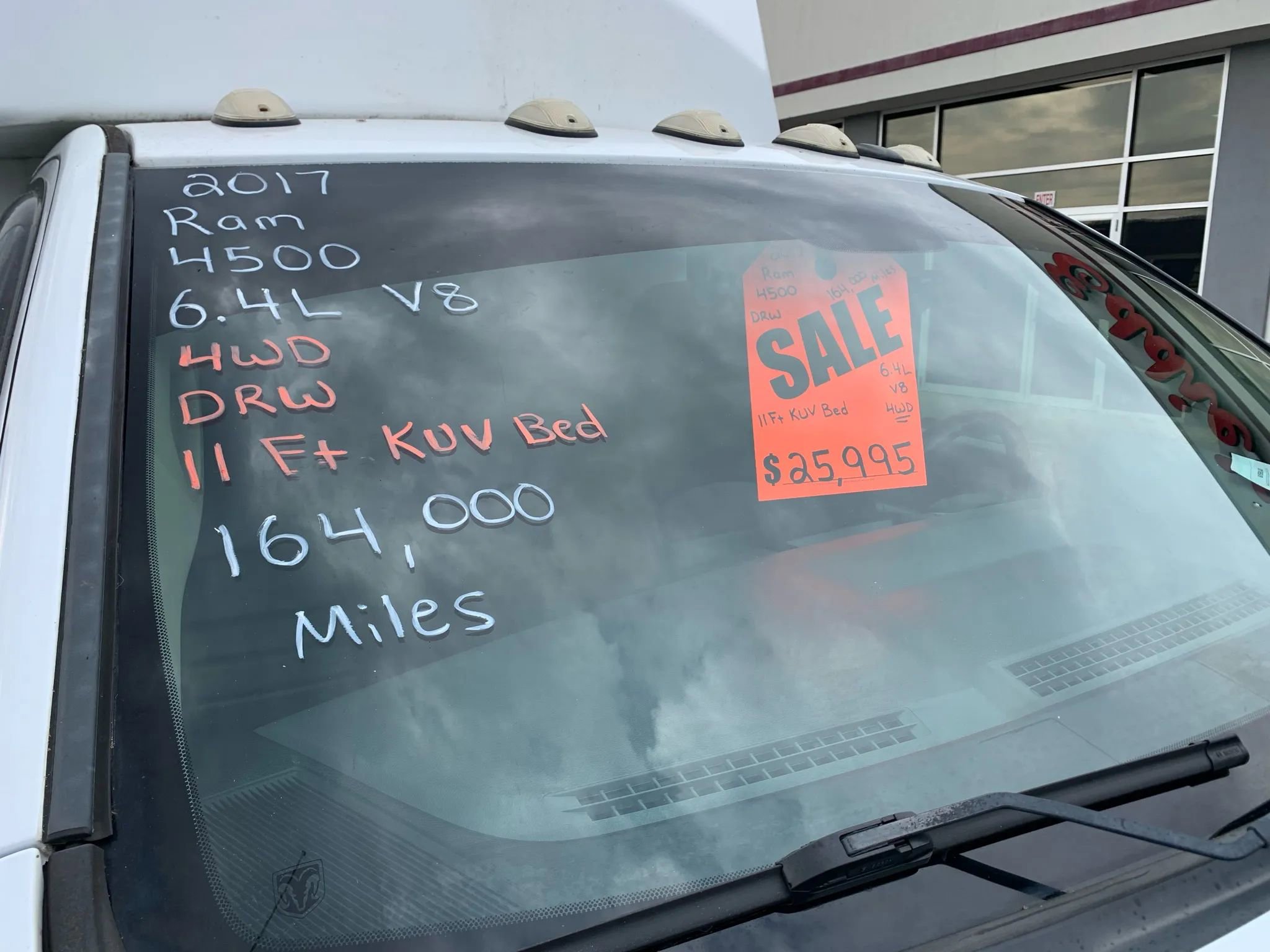 Used 2017 RAM 4500 Tradesman w/ Power & Remote Entry Group AWD/4WD image 3