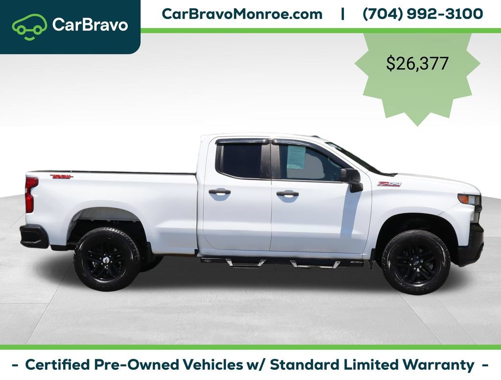 Certified 2019 Chevrolet Silverado 1500 Custom Trail Boss w/ Custom Convenience Package AWD/4WD image 8