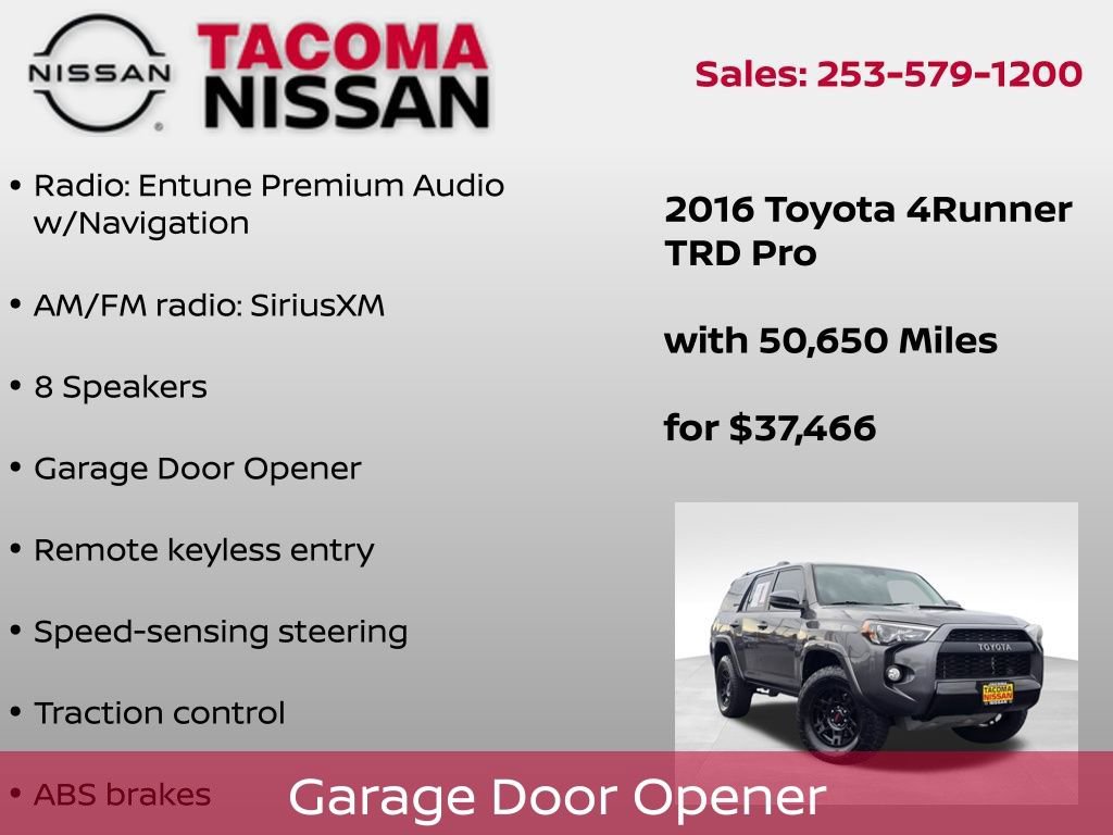 Used 2016 Toyota 4Runner TRD Pro image 7
