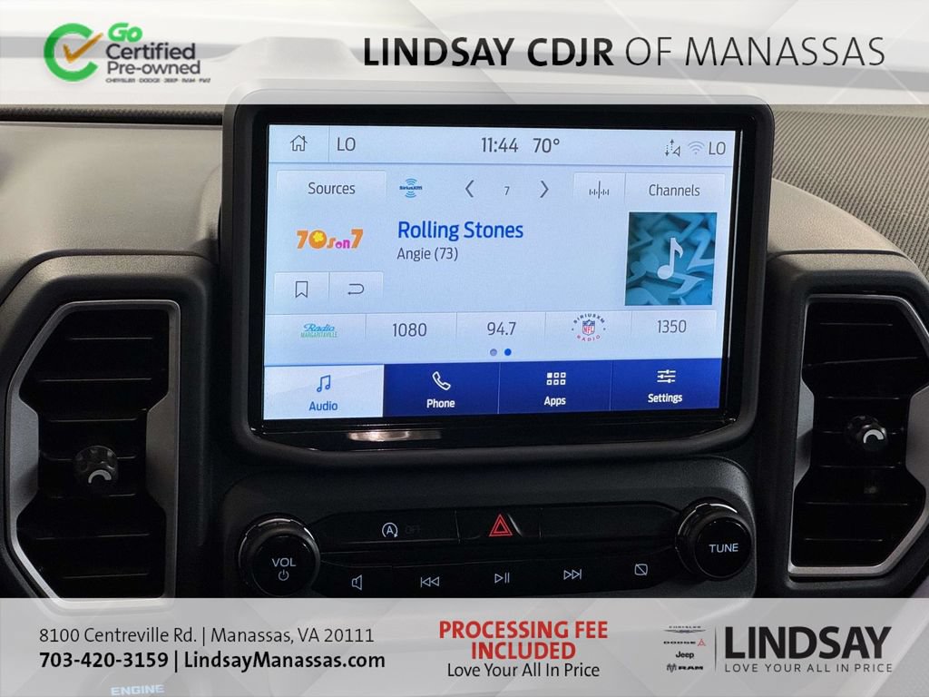 Used 2023 Ford Bronco Sport Outer Banks AWD/4WD image 21
