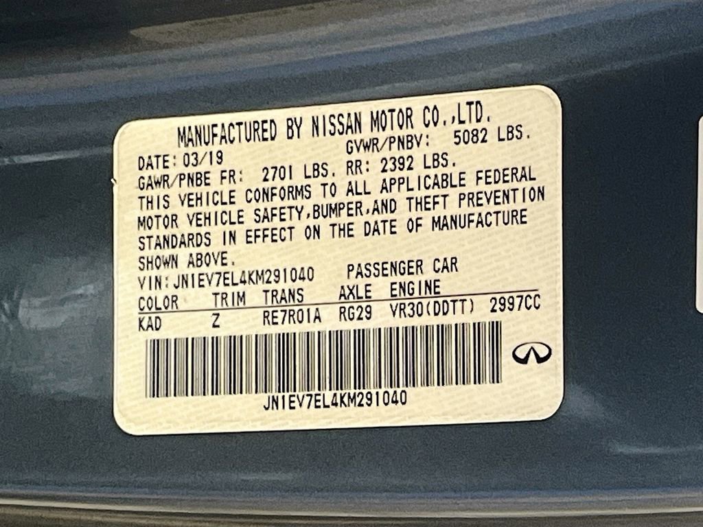 Used 2019 INFINITI Q60 3.0t Luxe w/ Essential Package image 33