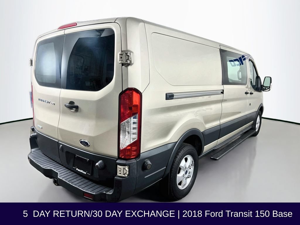 Certified 2018 Ford Transit 150 148 Low Roof w/ Premium Package RWD image 8