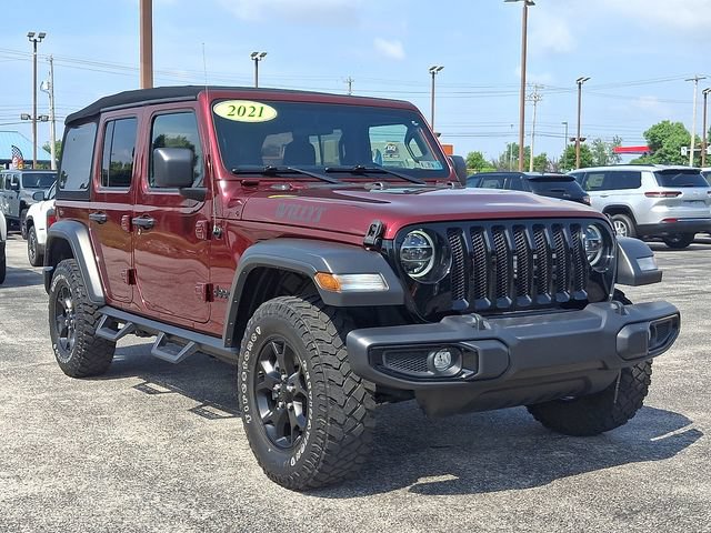 Used 2021 Jeep Wrangler Unlimited Sport AWD/4WD image 2