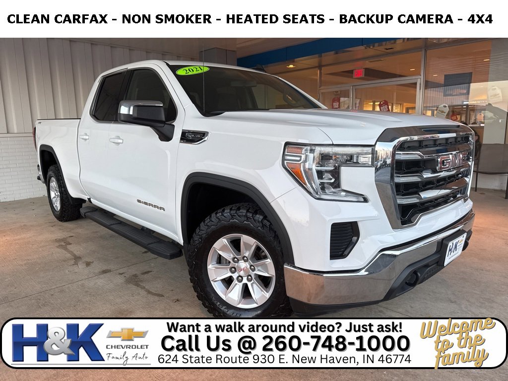 Used 2021 GMC Sierra 1500 SLE video 1