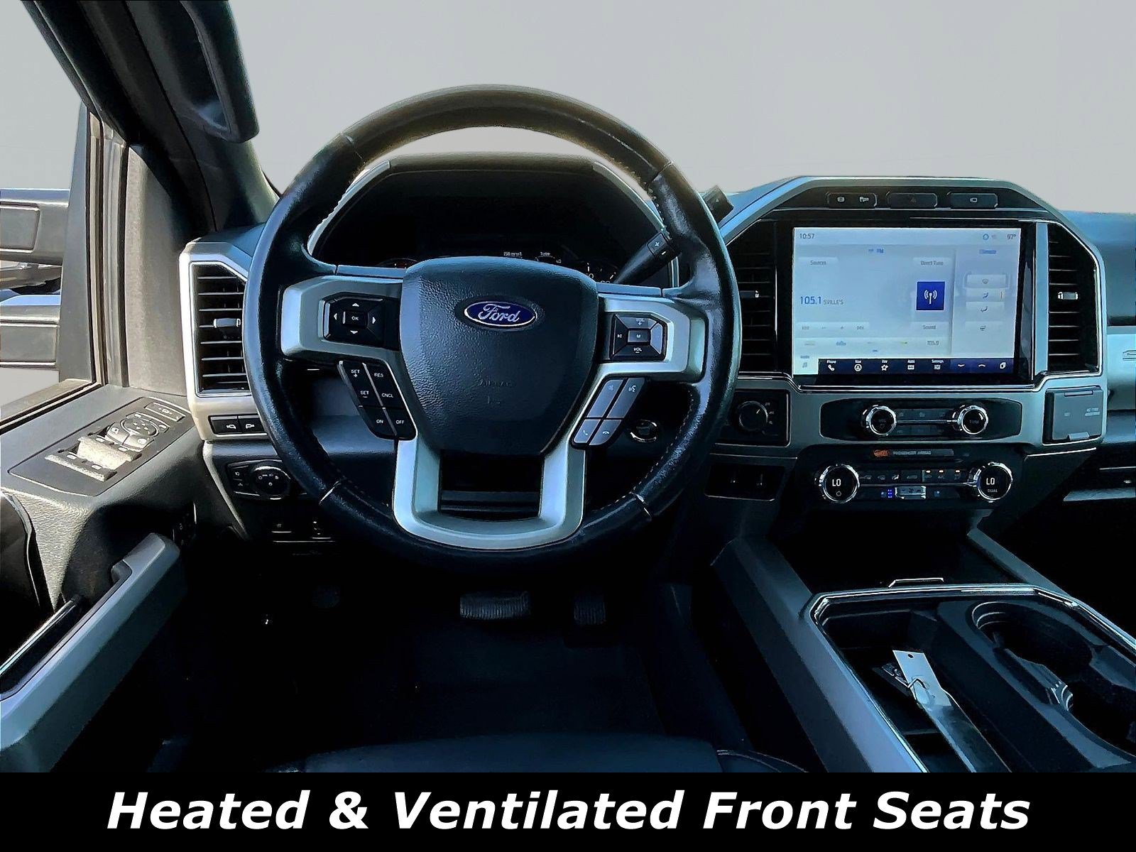 Used 2022 Ford F250 Lariat w/ Black Appearance Pkg AWD/4WD image 9
