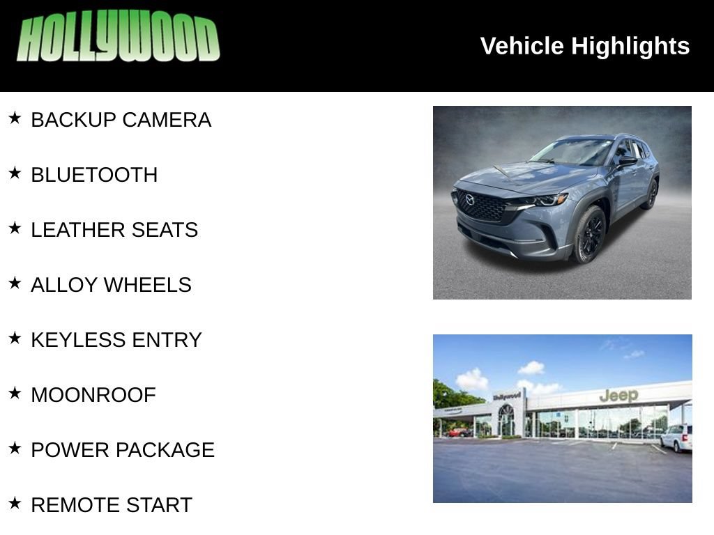 Used 2024 MAZDA CX-50 AWD 2.5 S w/ Cargo Package image 3