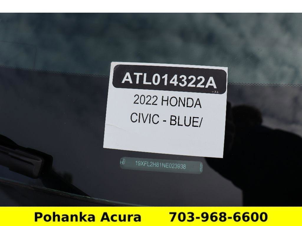 Used 2022 Honda Civic Sport image 35