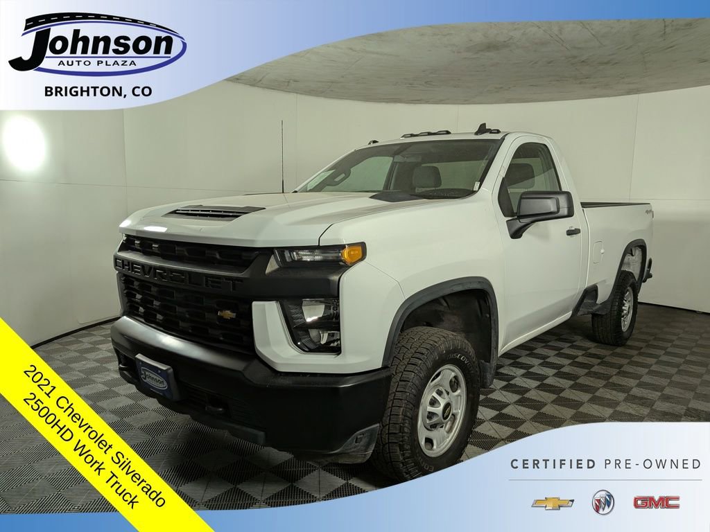Certified 2021 Chevrolet Silverado 2500 W/T w/ WT Convenience Package