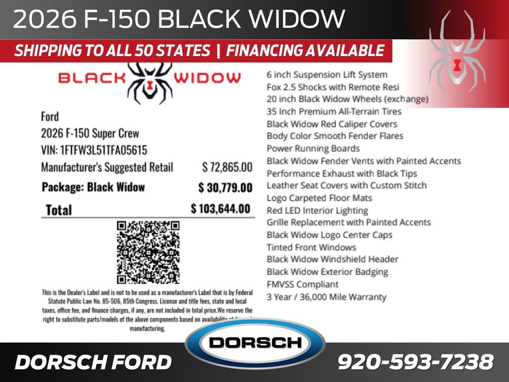 New 2026 Ford F150 XLT w/ Equipment Group 303A High image 2