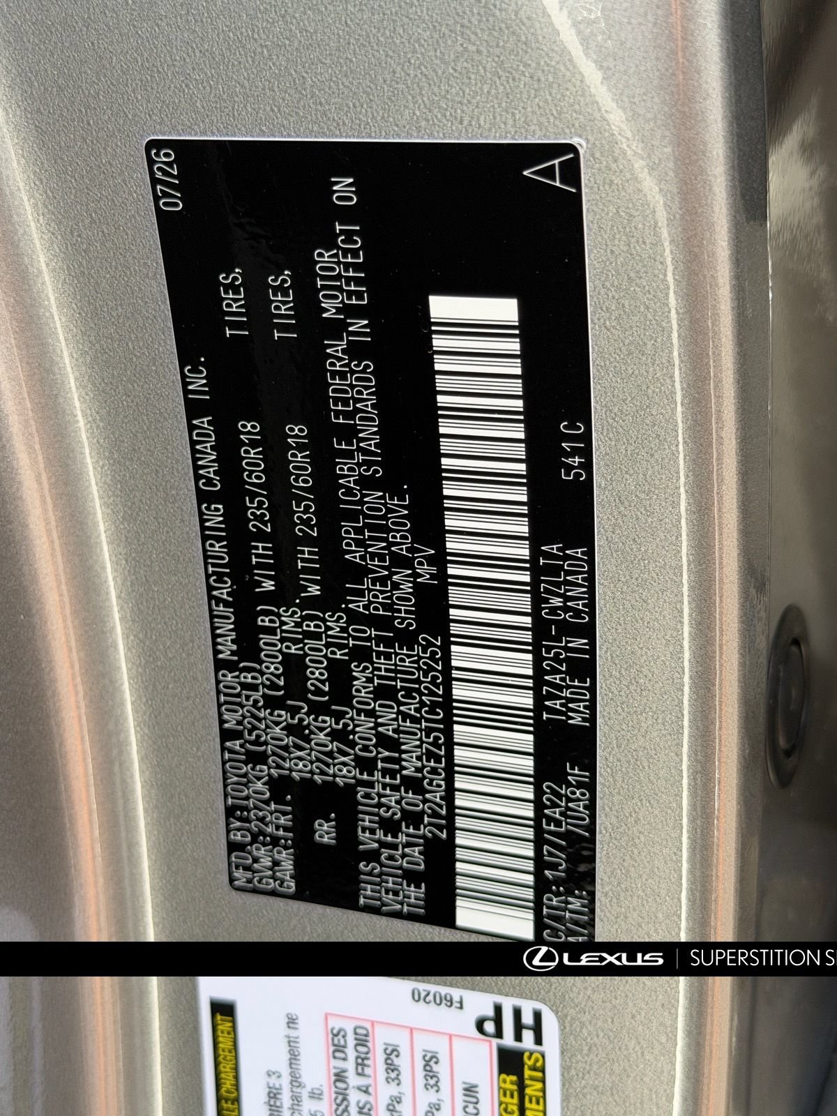New 2026 Lexus NX 350 AWD image 24