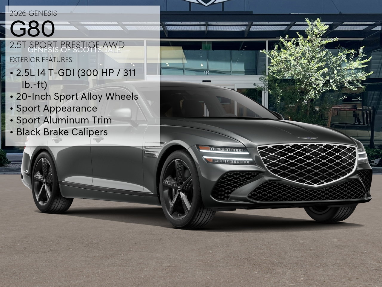 New 2026 Genesis G80 2.5T Sport Prestige AWD/4WD image 3