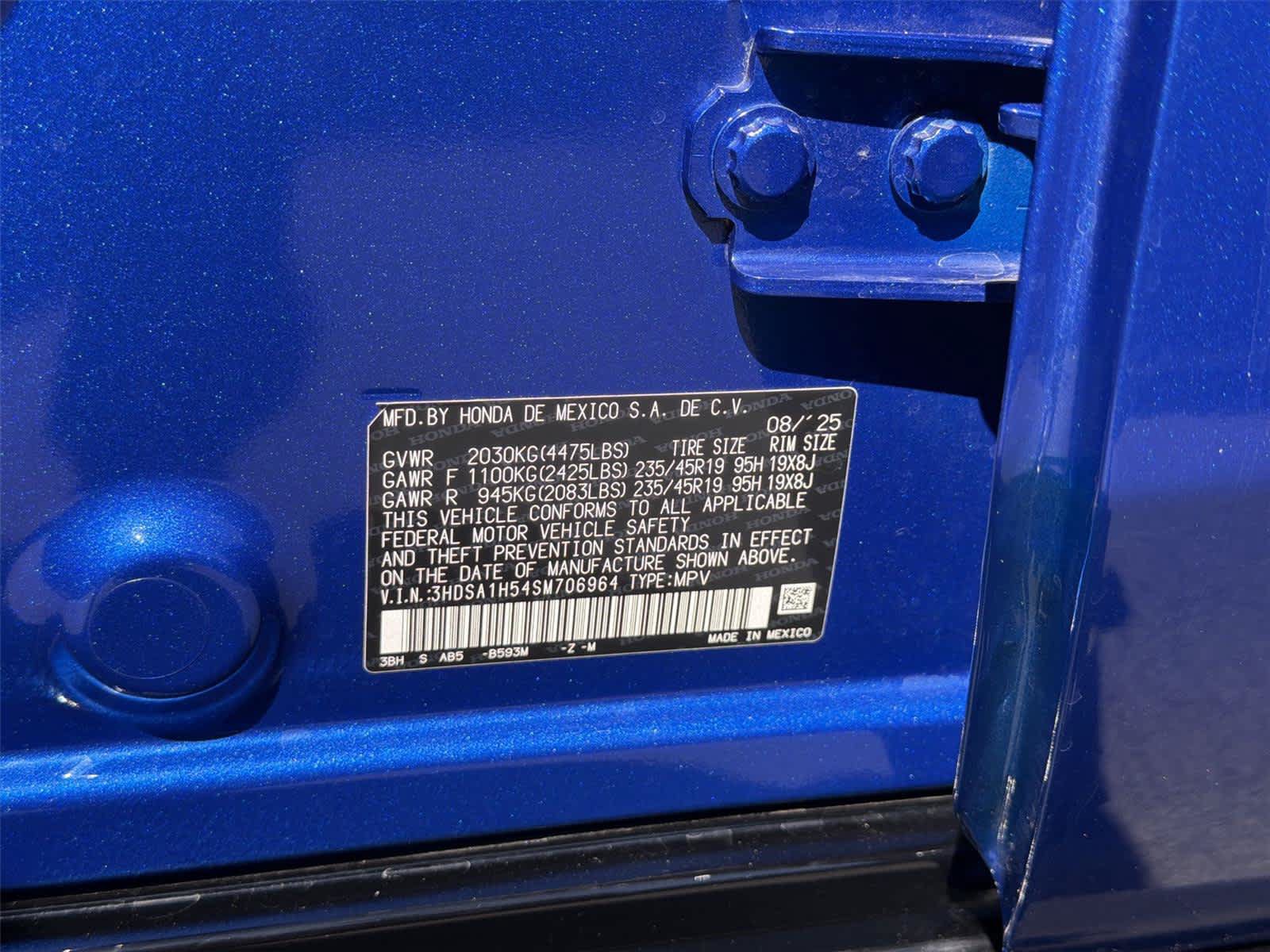 Certified 2025 Acura ADX A-Spec FWD image 22