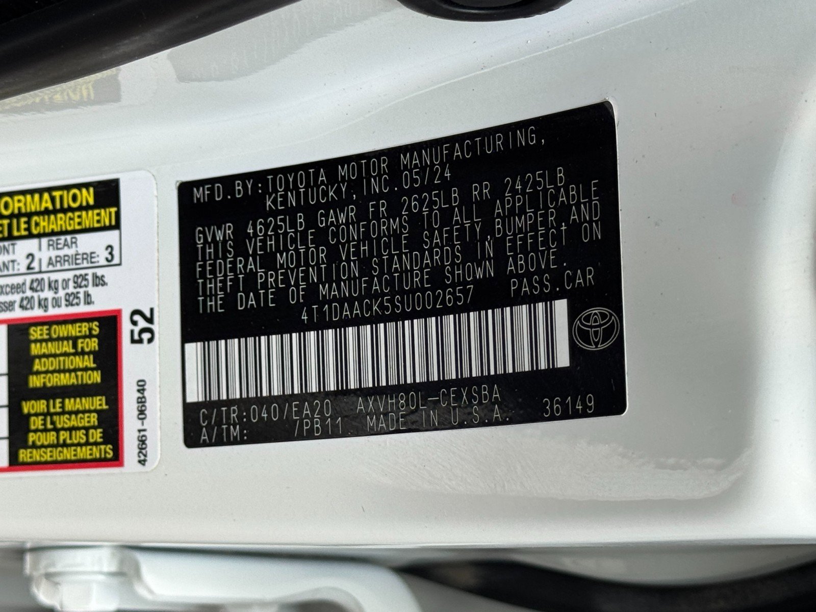 Used 2025 Toyota Camry SE image 45