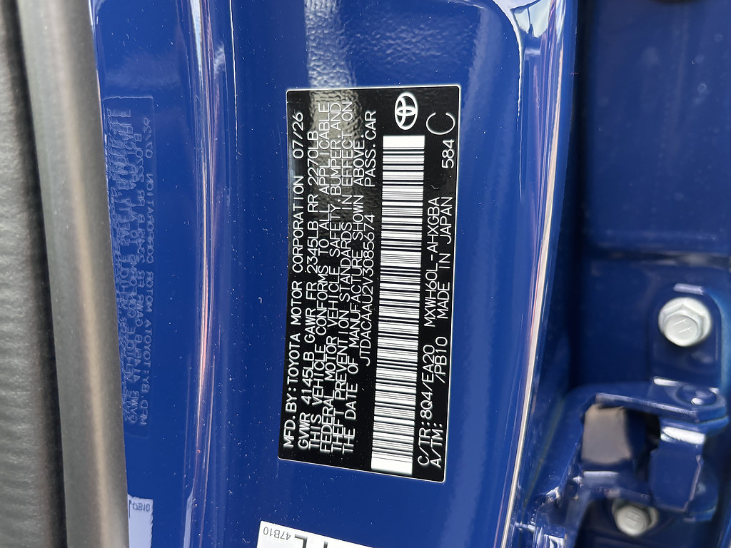 New 2027 Toyota Prius XLE FWD image 26