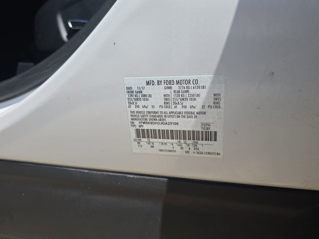 Used 2018 Ford Explorer XLT w/ Equipment Group 202A image 35