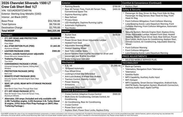 New 2026 Chevrolet Silverado 1500 LT AWD/4WD image 4
