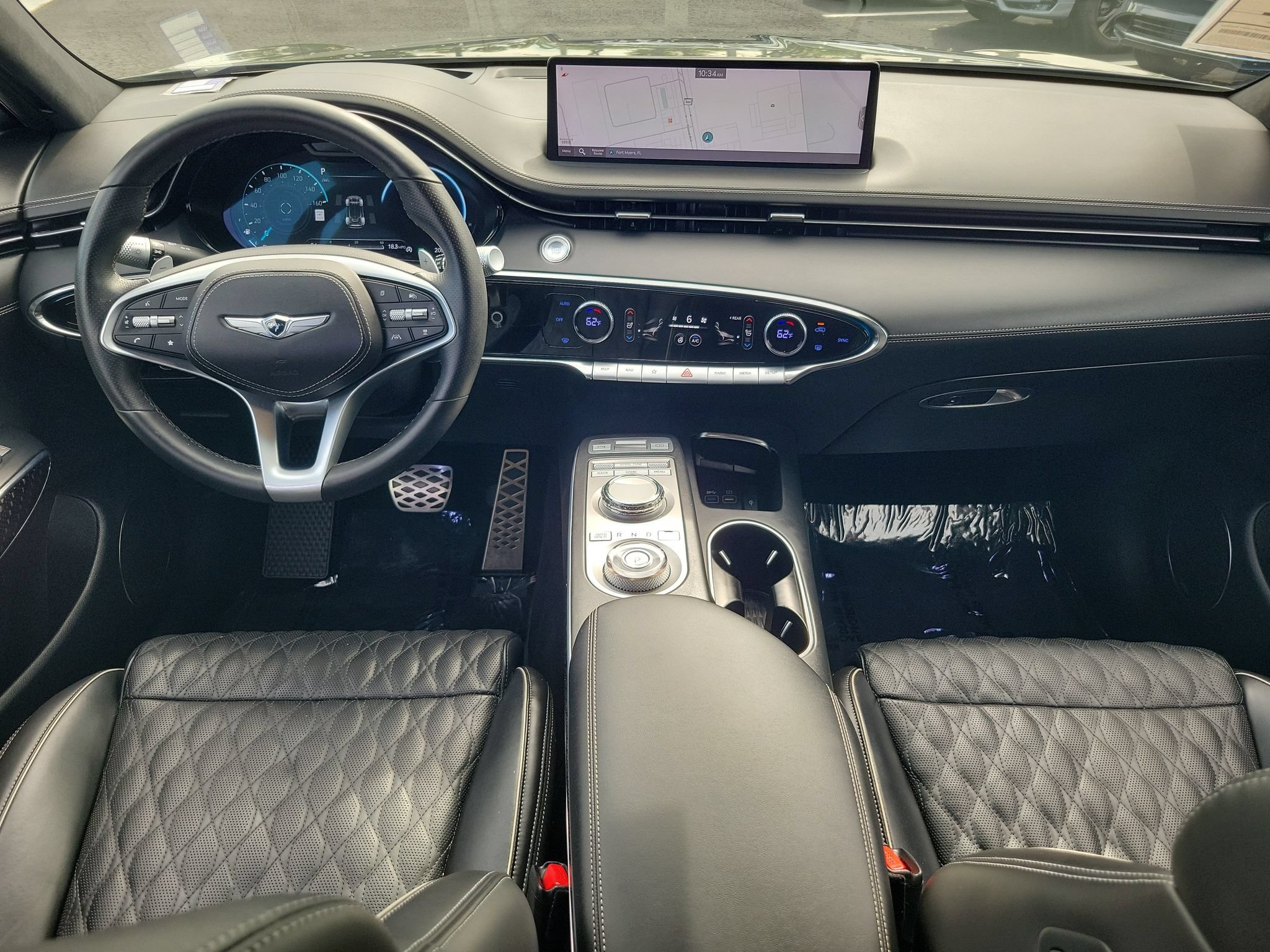 Certified 2023 Genesis GV70 3.5T Sport w/ Sport Prestige Package AWD/4WD image 14