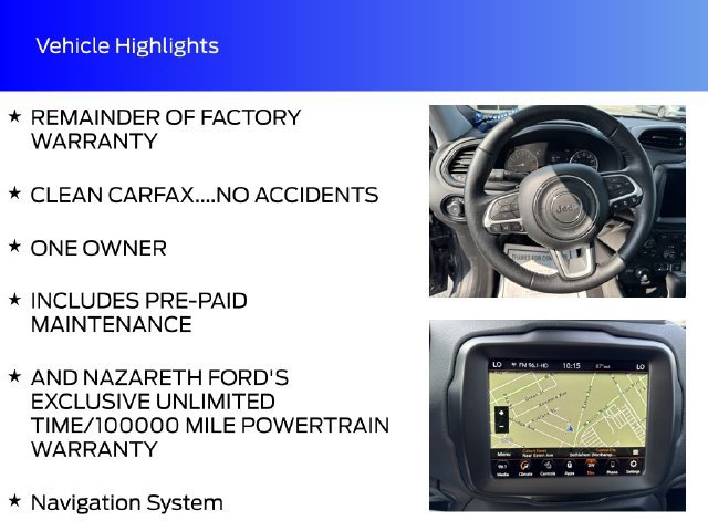 Used 2023 Jeep Renegade Limited w/ Sun/Sound Group AWD/4WD image 17