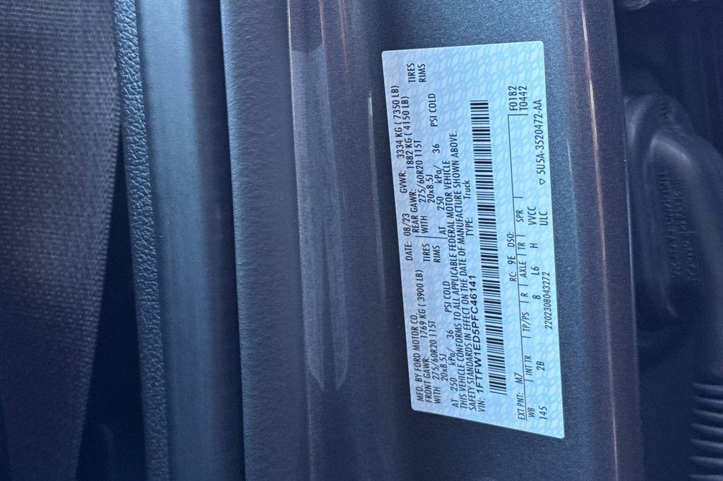 Used 2023 Ford F150 Lariat w/ Equipment Group 502A High image 36