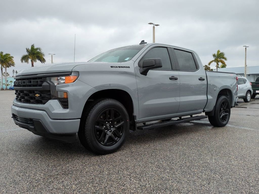 Used 2024 Chevrolet Silverado 1500 Custom w/ LPO, Dark Essentials Package image 2