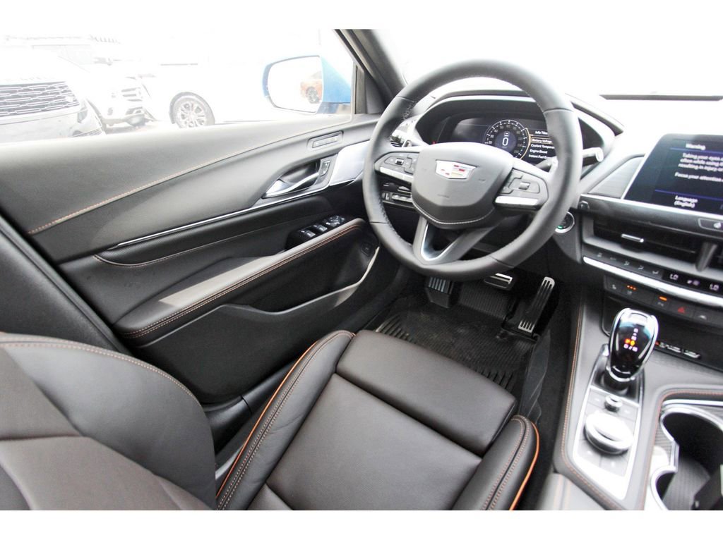 New 2025 Cadillac CT4 V w/ LPO, ONYX Package image 8