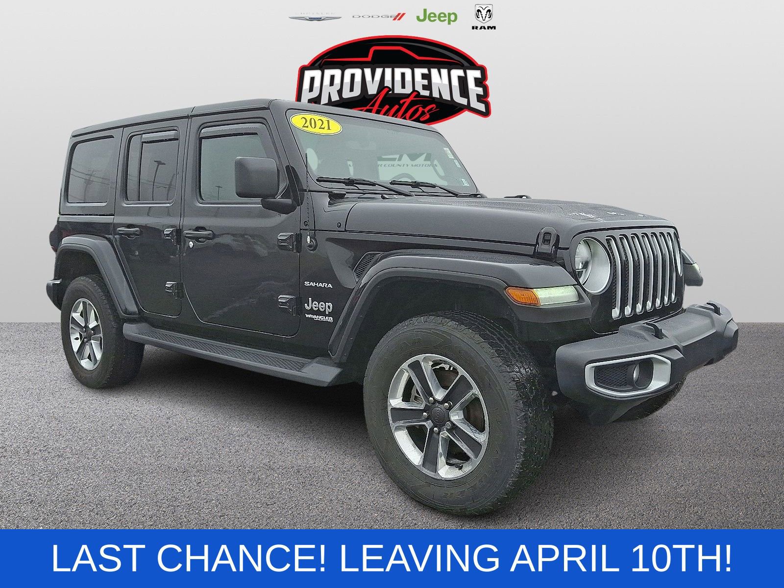 Used 2021 Jeep Wrangler Unlimited Sahara