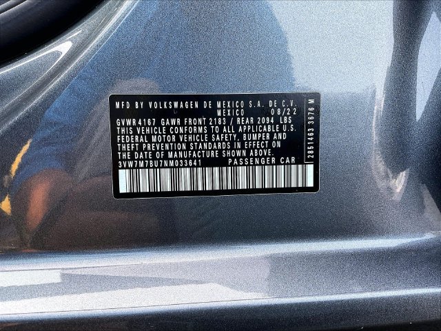 Certified 2022 Volkswagen Jetta SE FWD image 32
