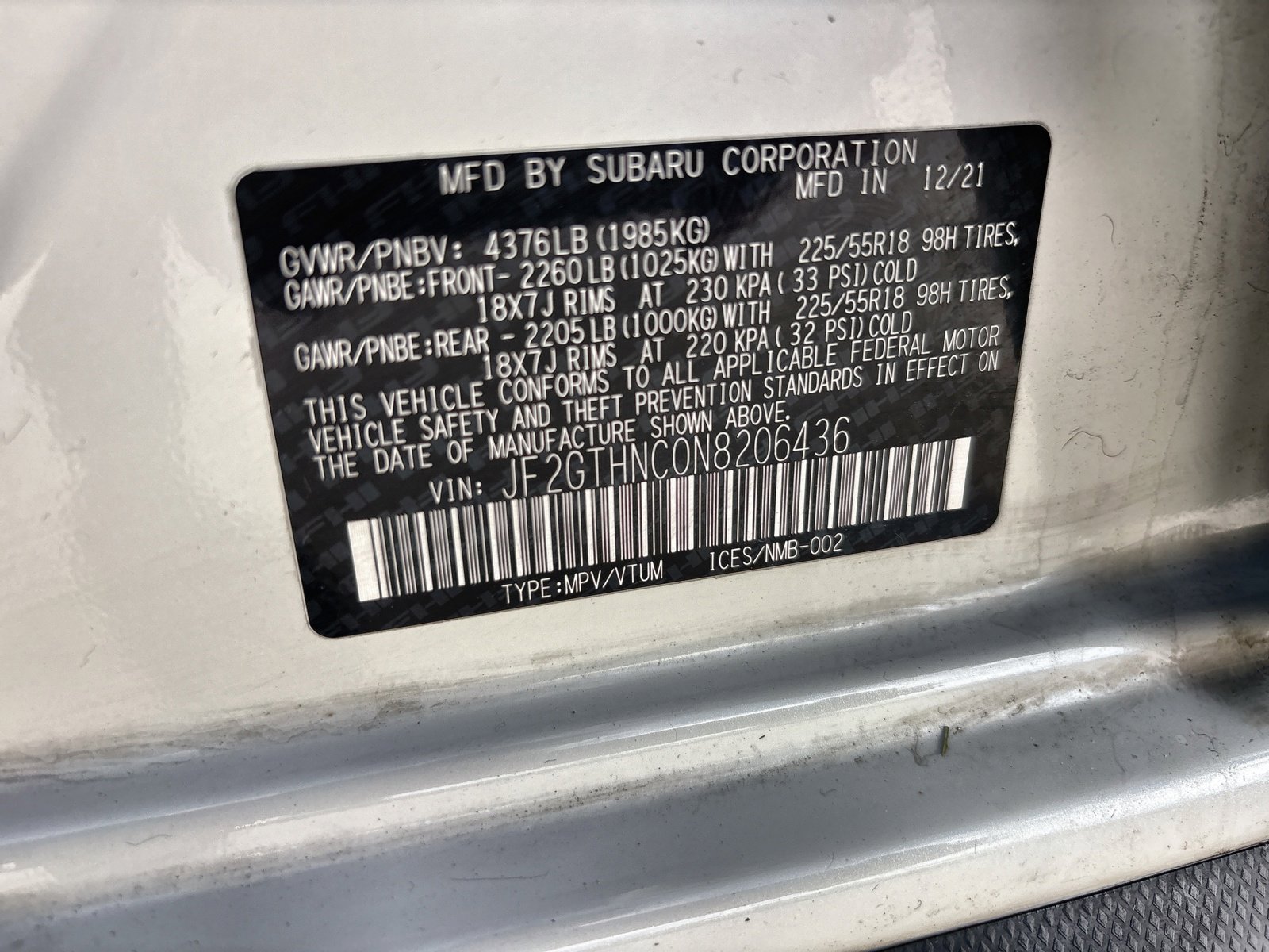 Used 2022 Subaru Crosstrek 2.5i Limited w/ Moonroof Package 2 image 39
