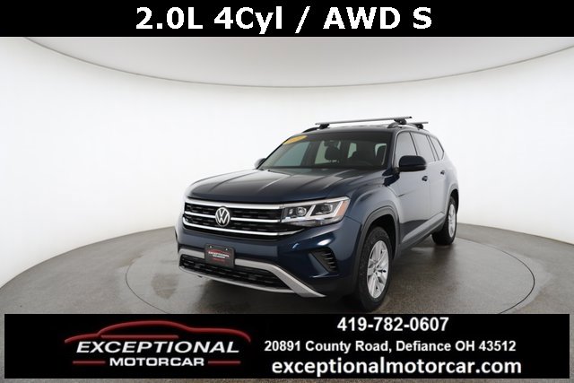 Used 2021 Volkswagen Atlas S image 1