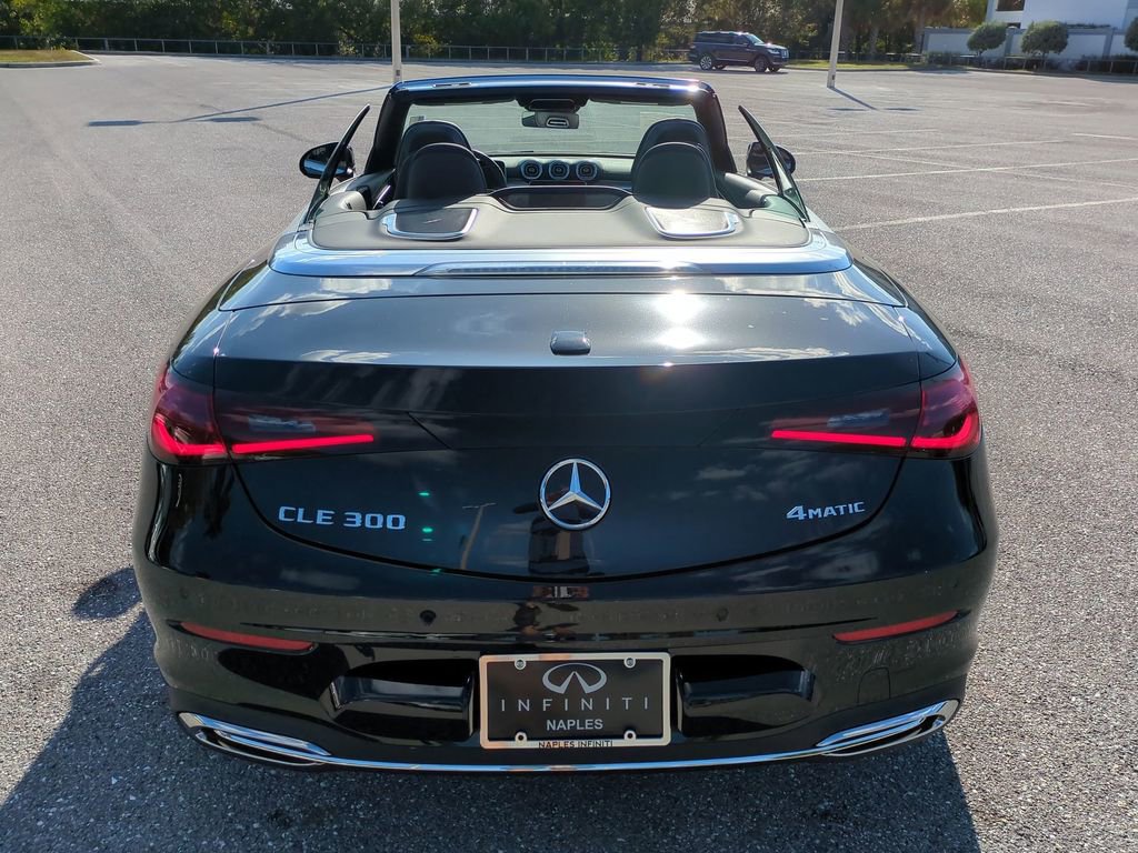 Used 2025 Mercedes-Benz CLE 300 4MATIC Cabriolet image 5