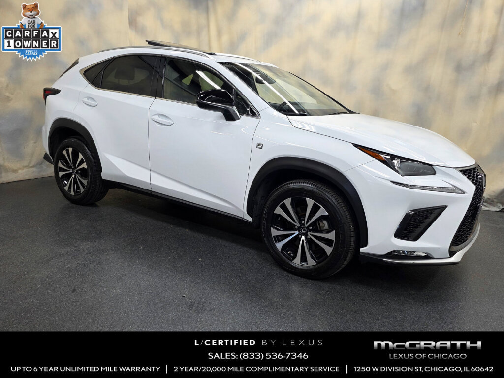 Certified 2020 Lexus NX 300 F Sport w/ F Sport Premium Package AWD/4WD image 1