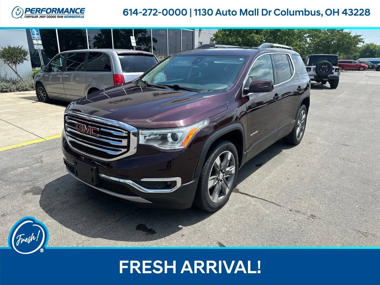 Used 2018 GMC Acadia SLT w/ LPO, Floor Liner Package FWD image 8
