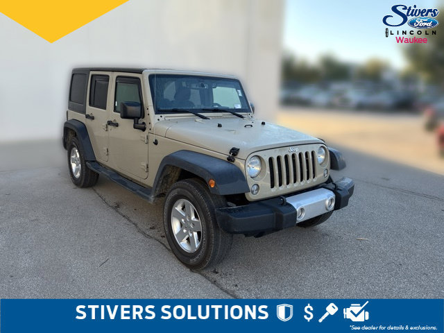 Used 2017 Jeep Wrangler Unlimited Sport w/ Quick Order Package 24S AWD/4WD image 3