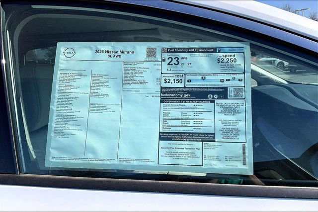 New 2026 Nissan Murano SL w/ Comfort Package image 13