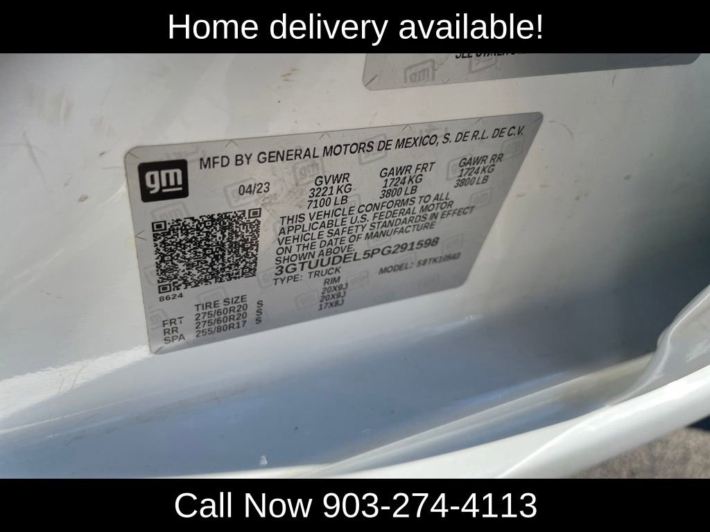 Used 2023 GMC Sierra 1500 SLT w/ SLT Premium Package image 31