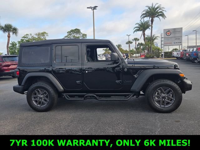 Certified 2025 Jeep Wrangler Unlimited Sport AWD/4WD image 8