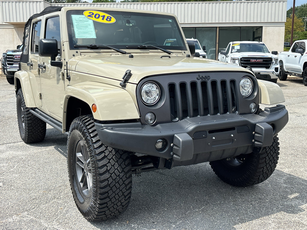 Used 2018 Jeep Wrangler Unlimited Sport AWD/4WD image 1
