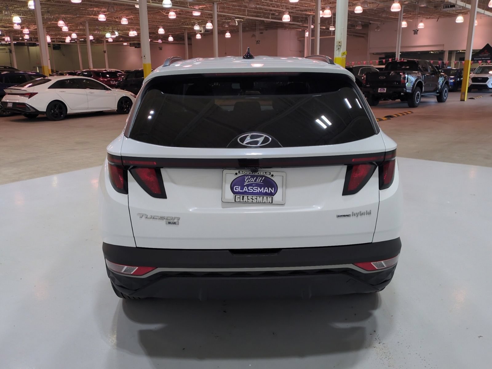 Certified 2024 Hyundai Tucson Blue AWD/4WD image 4