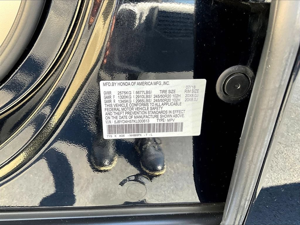 Used 2019 Acura MDX w/ Technology Package AWD/4WD image 21