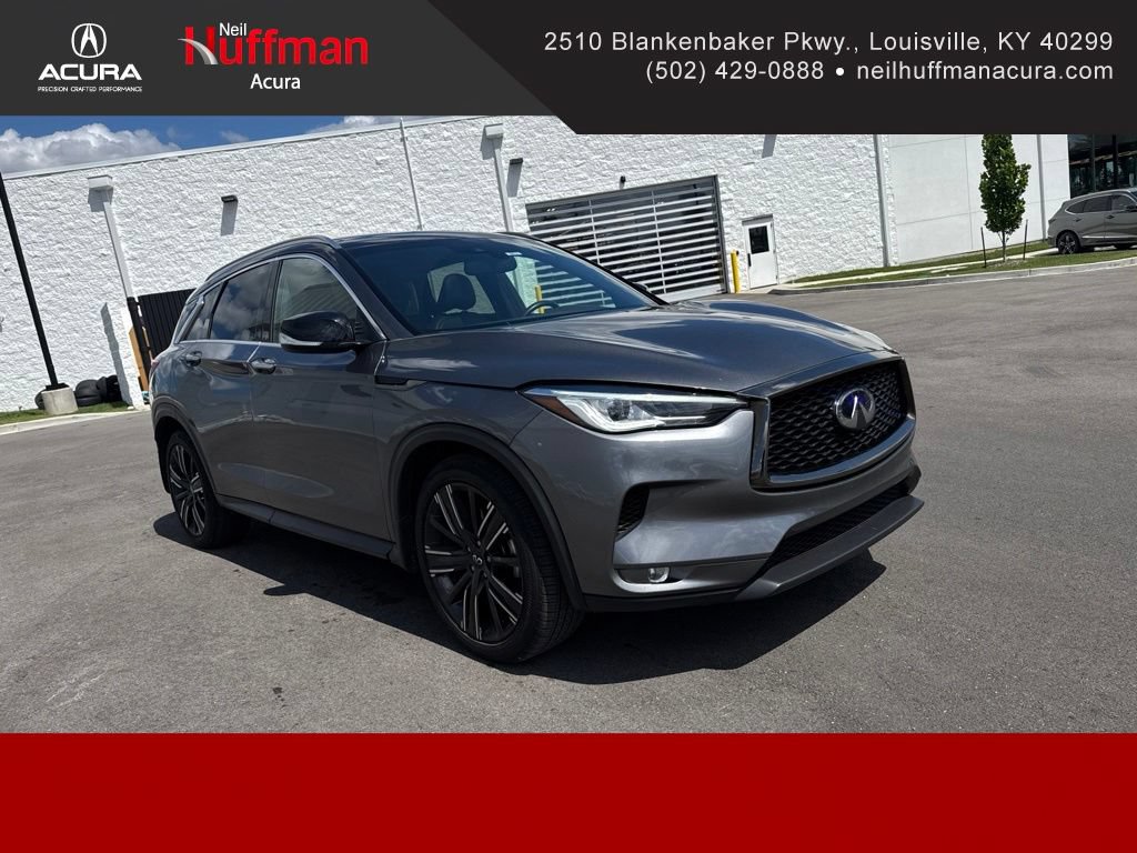 Used 2021 INFINITI QX50 Luxe w/ Appearance Package AWD/4WD video 1