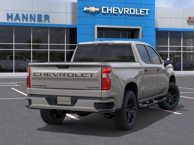 New 2026 Chevrolet Silverado 1500 Custom w/ Turbomax Blackout Package AWD/4WD image 4
