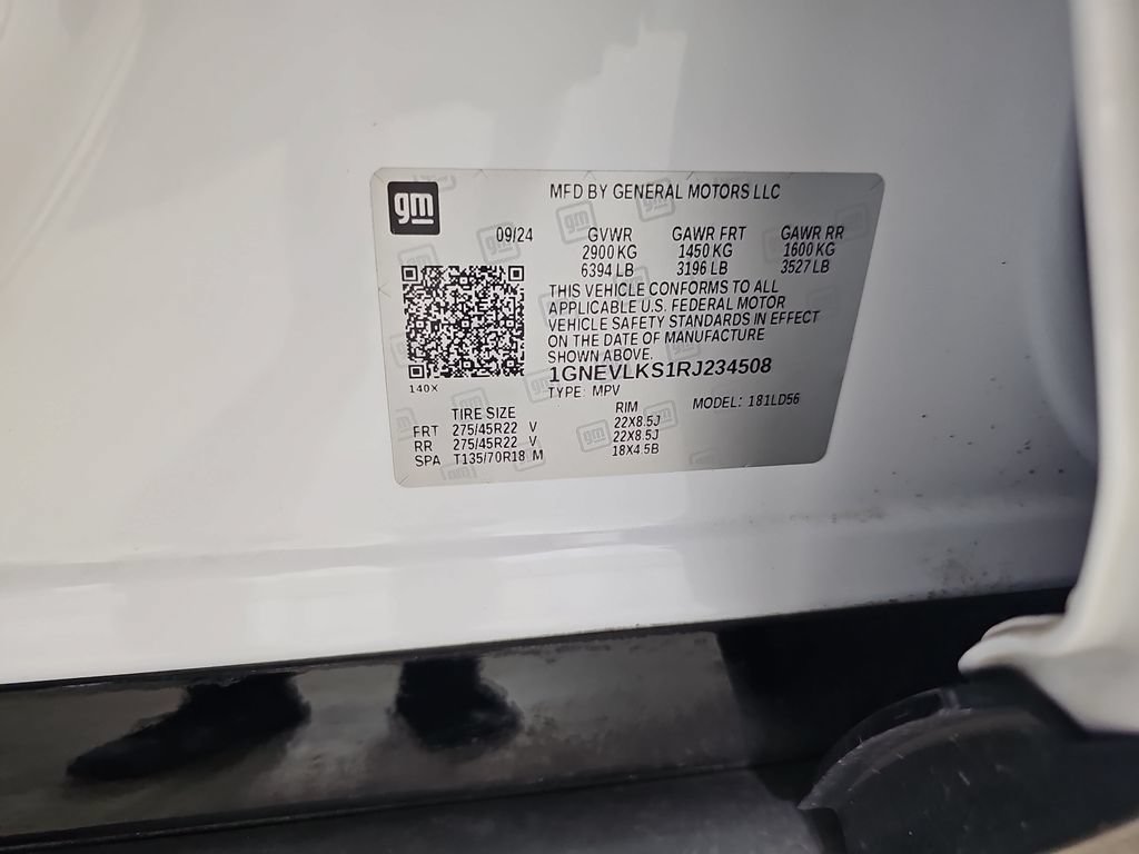 Certified 2024 Chevrolet Traverse RS w/ LPO, Floor Liner Package AWD/4WD image 44